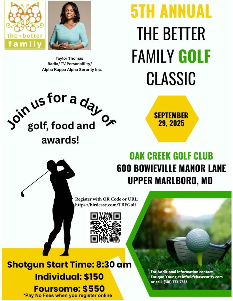 5ht annual better family golf classic flyer